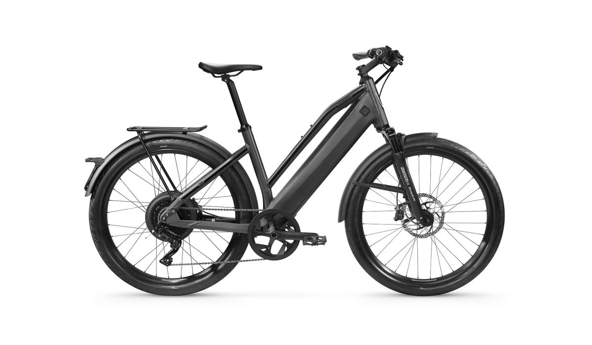 Stromer ST1 e-bike with optional equipment – customizable in the Stromer Bike Configurator.