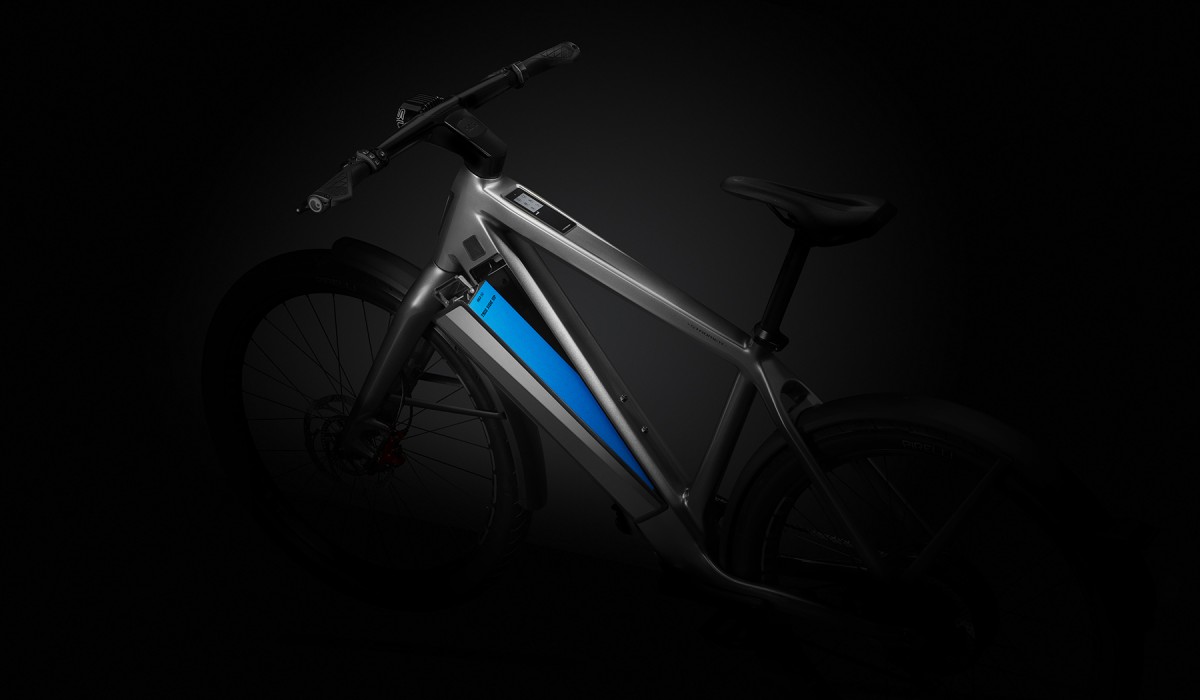 The strongest Stromer battery with a range of up to 180 km.