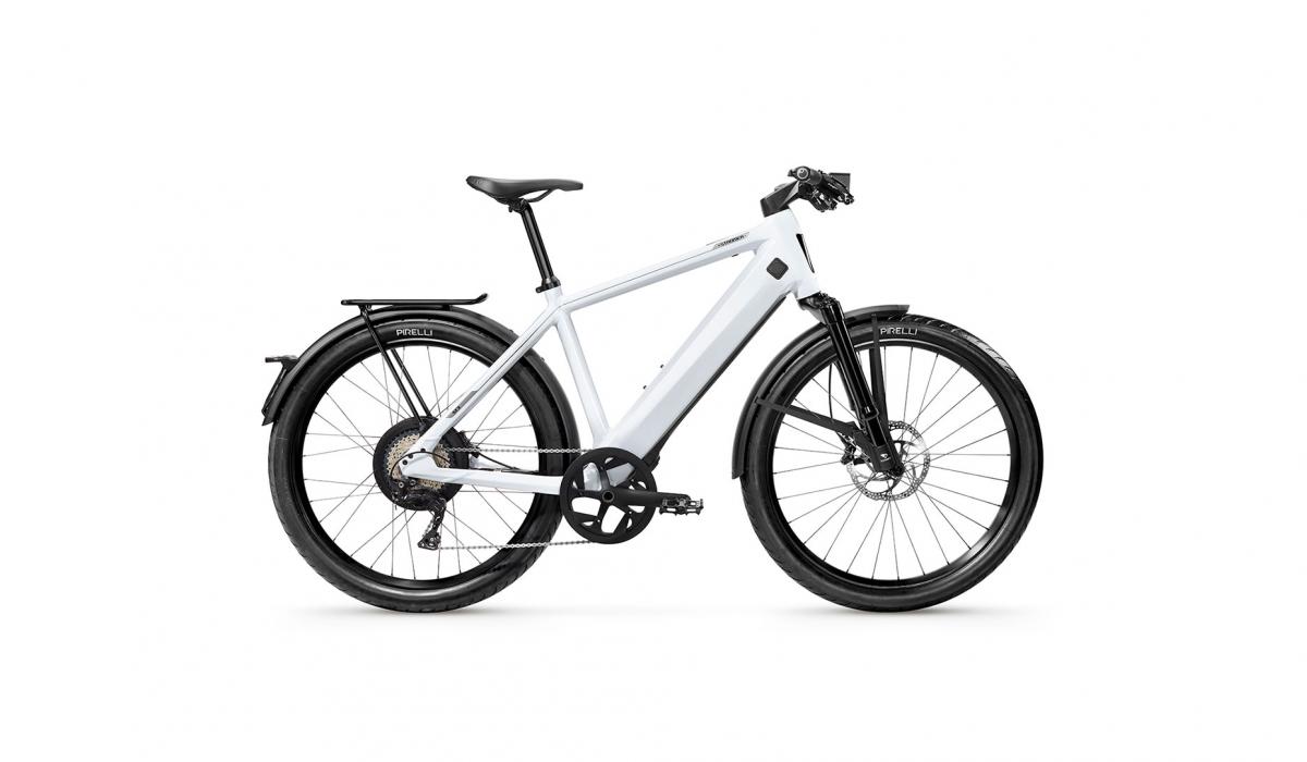 Stromer ST3 E-Bike mit optionaler Ausstattung – individualisierbar im Stromer Bike Konfigurator.