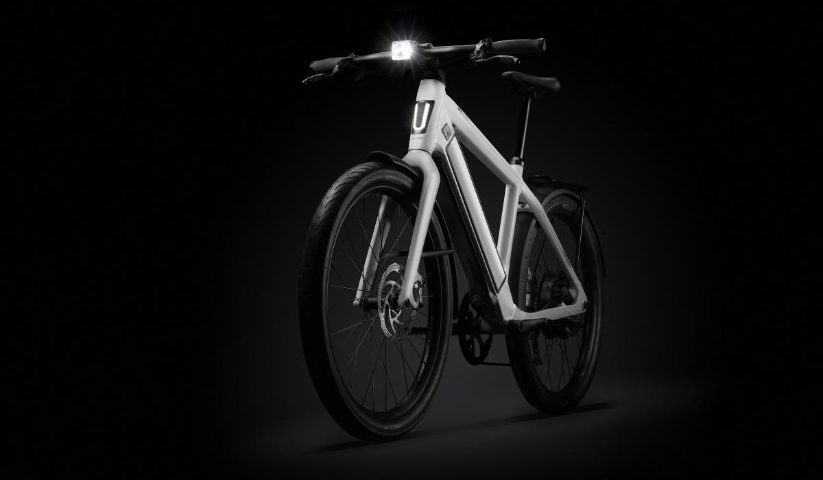 Stromer ST3 e-bike with customizable riding position.