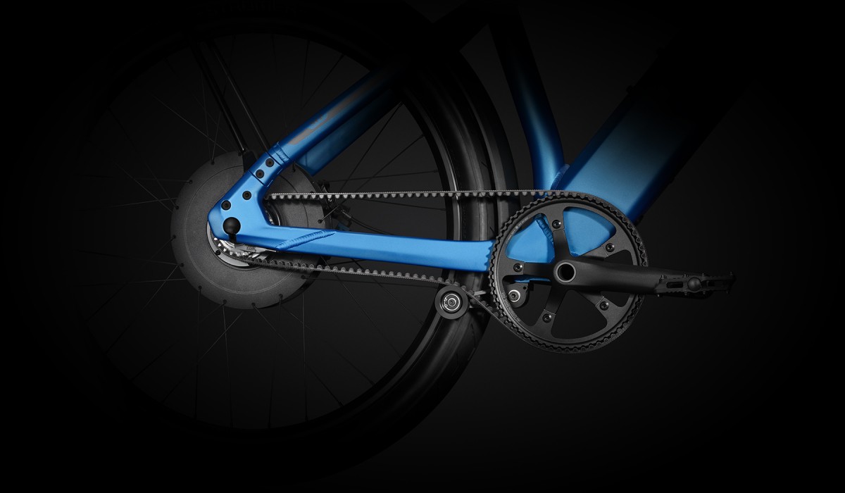 The Stromer ST2 Launch Edition with carbon belt drive from Gates.