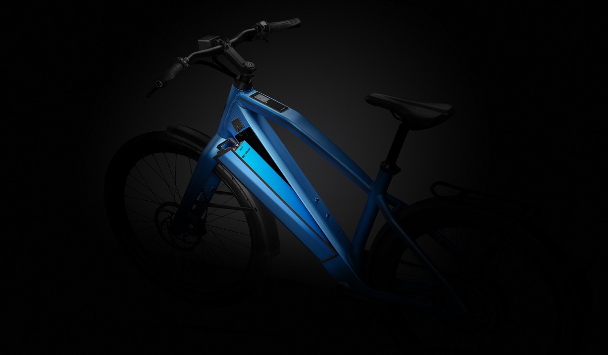 Stromer ST2 Launch Edition battery with 180 km (110 miles) range.