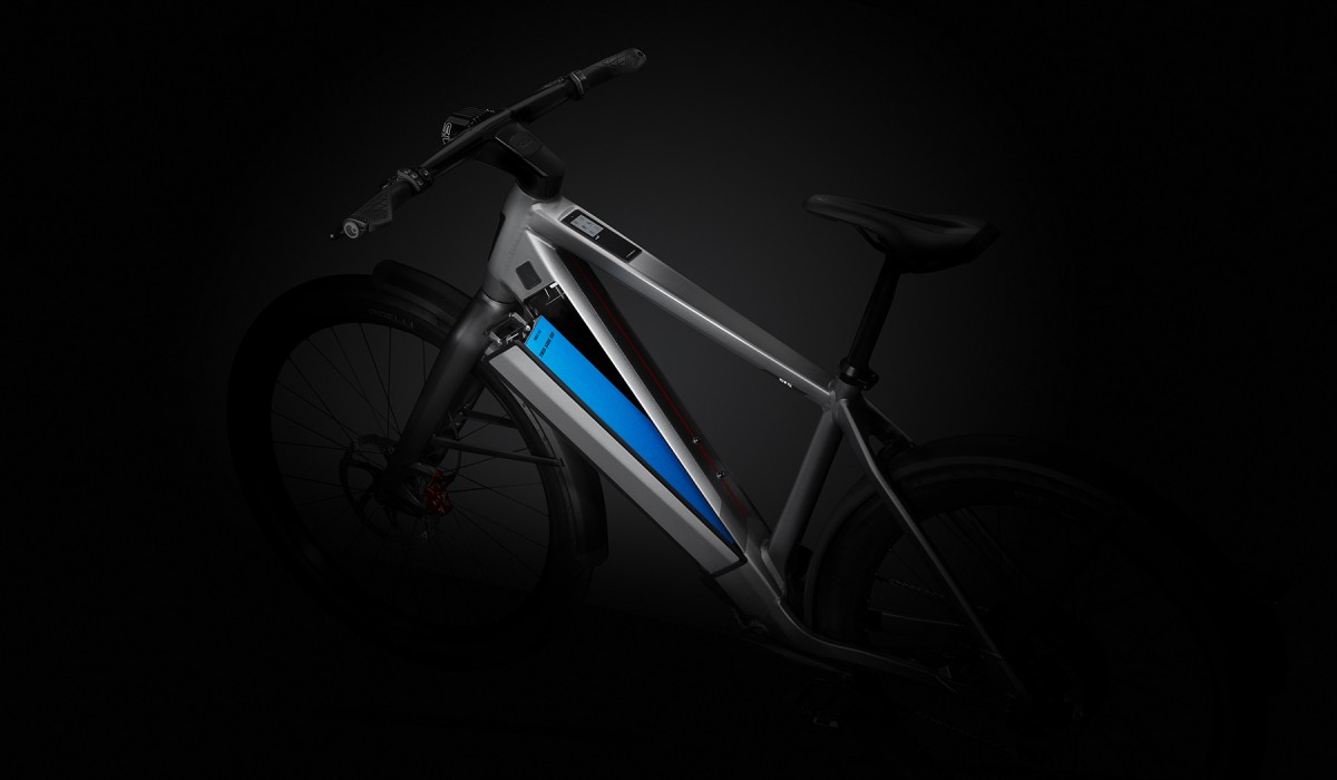 Batteries pour vélos électriques Stromer, offrant une autonomie jusqu'à 180 km. 