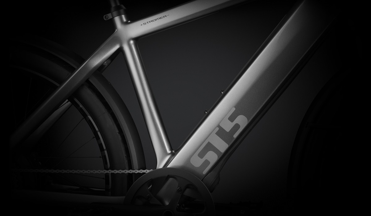 Ground weld seams perfect the clean look of the new Stromer ST5 ABS.  