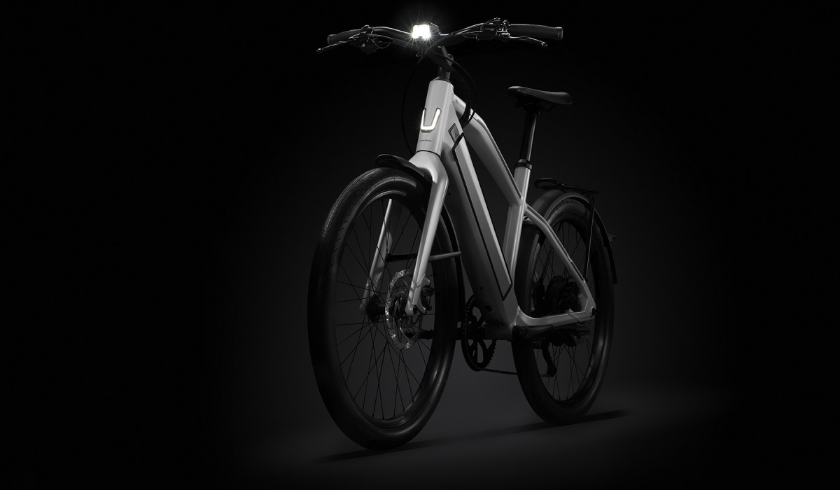 Vélo électrique Stromer ST1 Special Edition avec position de conduite personnalisable.