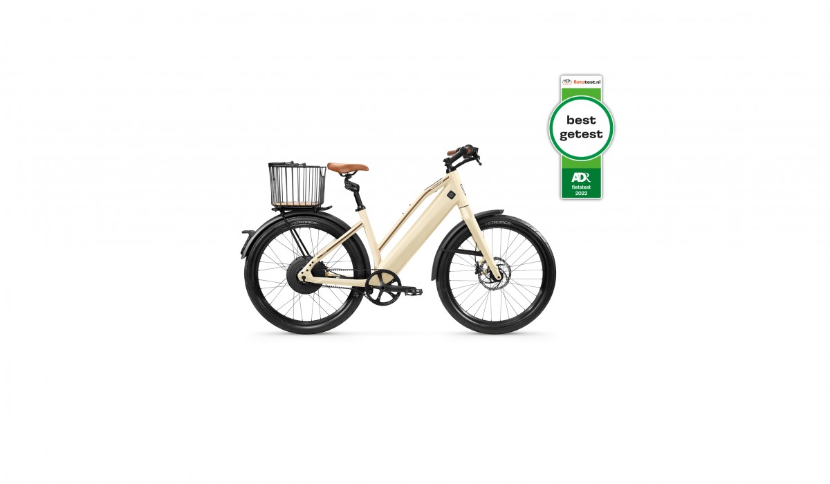 The Stromer ST2 Special Edition in exclusive Ivory Cream special finish.