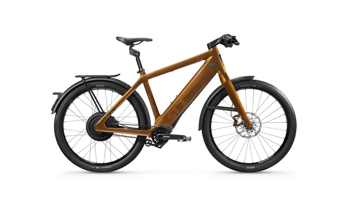 Stromer ST3 Pinion e-bike with optional equipment – customizable in the Stromer Bike Configurator.