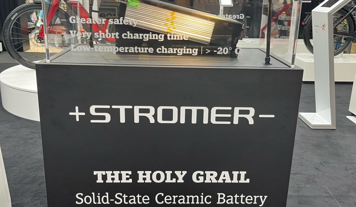 Stromer ceramic ebike battery of the future